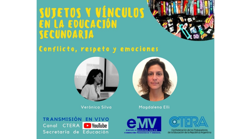 Conversatorio: Sujetos y vínculos en la educación secundaria