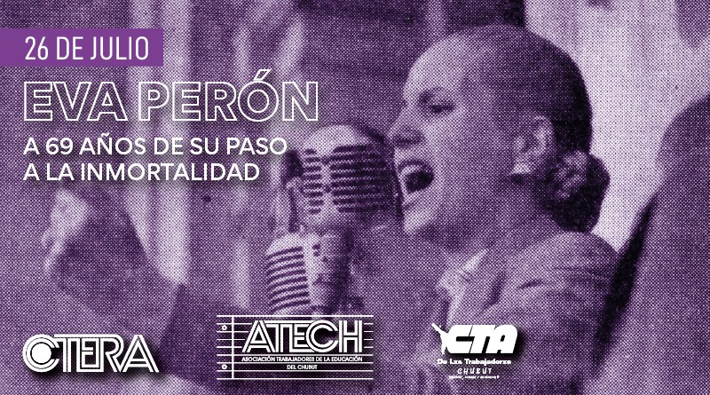 A 69 años del paso a la inmortalidad de Eva Perón