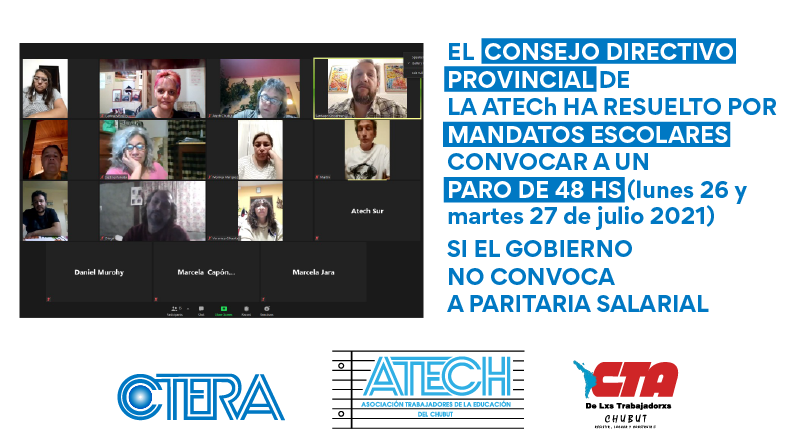 PARO DE 48 horas SI EL GOBIERNO PROVINCIAL NO CONVOCA A PARITARIA SALARIAL