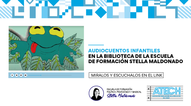 Audiocuentos infantiles en la Biblioteca de la Escuela de Formación Stella Maldonado