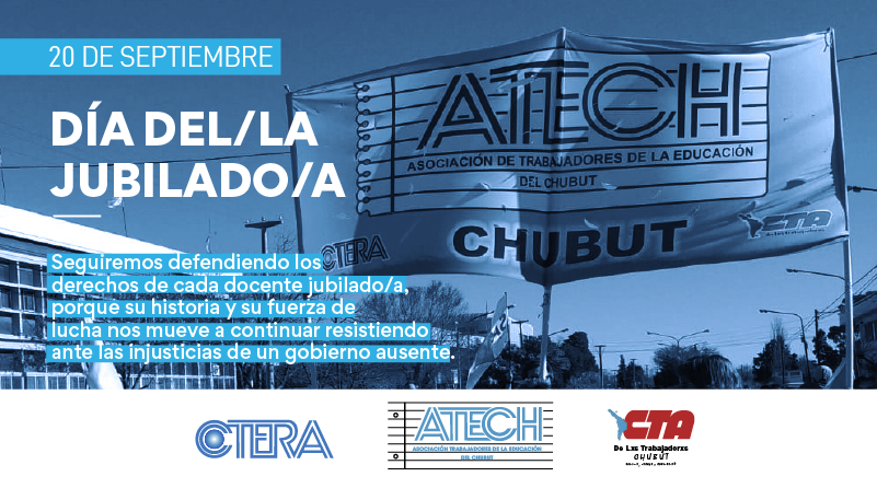 Día del jubilado y la jubilada