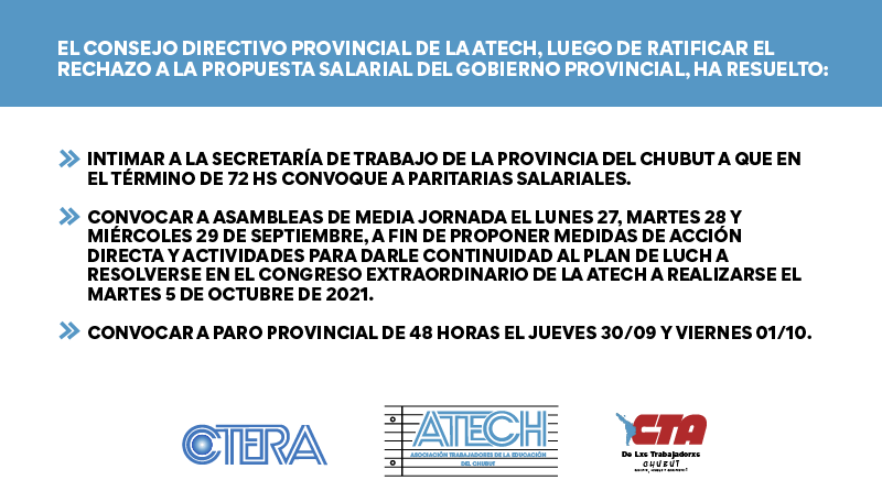 RESOLUCIÓN DEL CONSEJO DIRECTIVO PROVINCIAL 27 sep