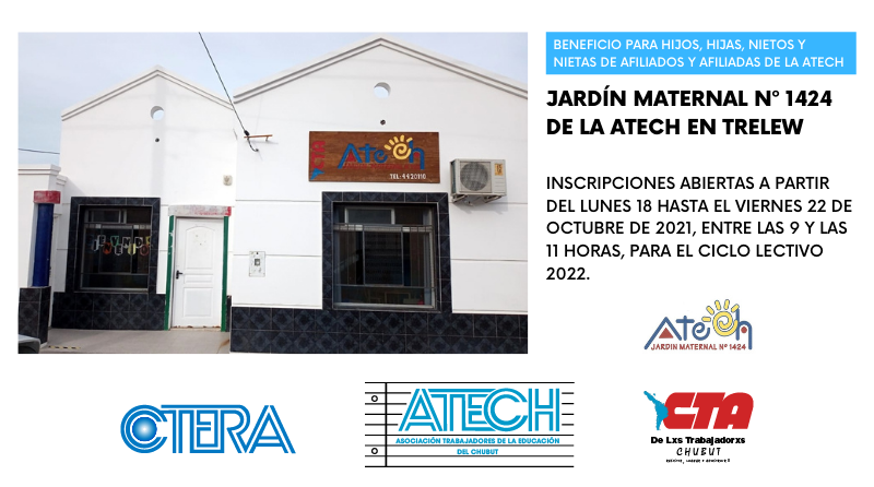 JARDÍN MATERNAL EN TRELEW