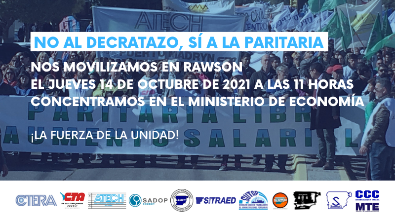 NO AL DECRETAZO, SÍ A LA PARITARIA