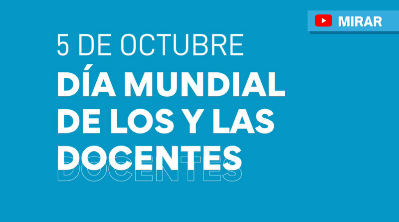 ¡Feliz día, docentes!