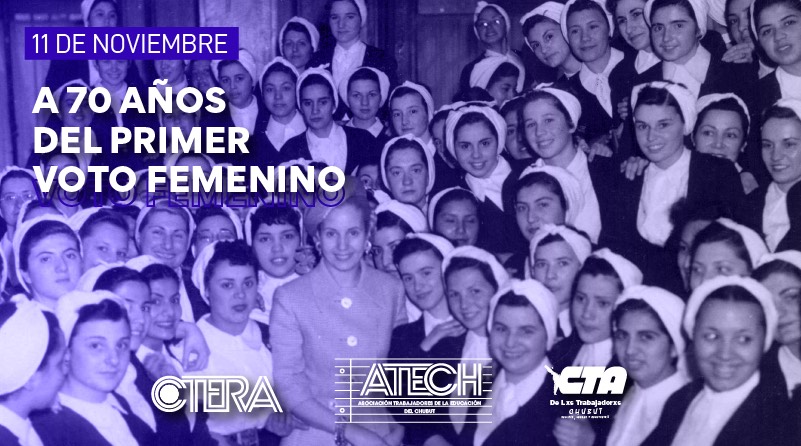 A 70 años del primer voto femenino