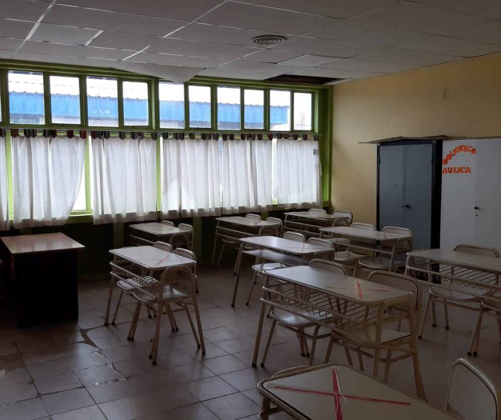 Informe enviado por el gobierno sobre obras en edificios escolares