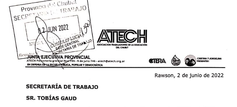 Pedido para adelantar la continuidad de la Mesa Paritaria