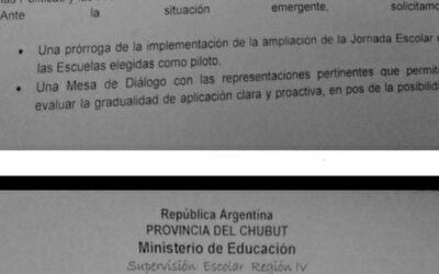Supervisión Técnica Seccional de la Región IV solicita al Ministerio de Educación Prórroga en la implementación de la 5ta hora