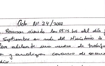 MESA TÉCNICA TITULARIZACIÓN NIVEL SECUNDARIO