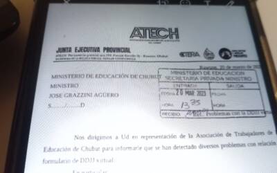 Problemas con relación al formulario DDJJ virtual: ATECh solicitó soluciones