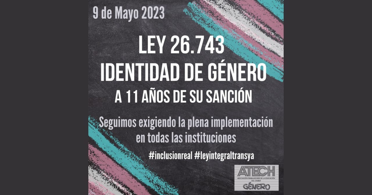 11 años sanción ley de identidad de genero