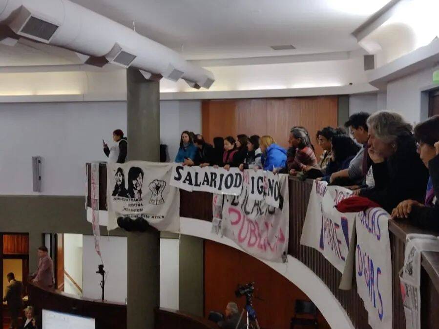 Paritarias: ATECh exige presencia de ministros de Gobierno y Educación