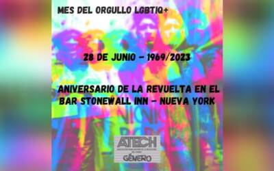 28 de junio – Día Internacional del Orgullo LGBTIQ+