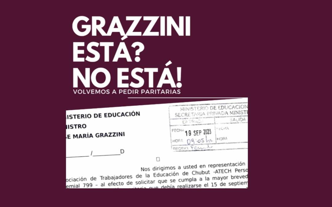 ATECH exige que se convoque a Reunión Paritaria
