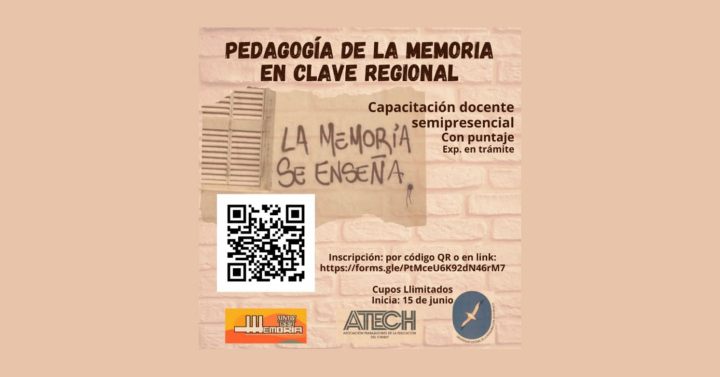 Invitamos a la propuesta: «Pedagogía de la Memoria en clave regional»