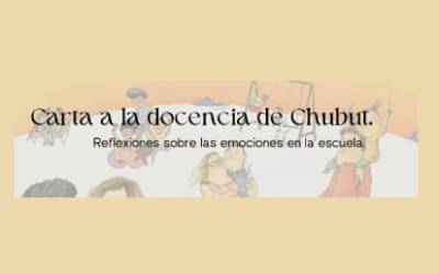 Carta para la docencia de Chubut