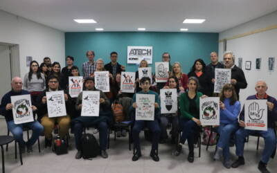 Invitamos a visitar la Muestra Plástica «I Salón Internacional de Grabado: Palestina Libre»