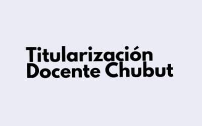 Información sobre la titularización en secundaria